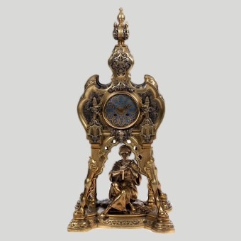Часы в мавританском стиле, Франция, фирма "Boulez", XIX век